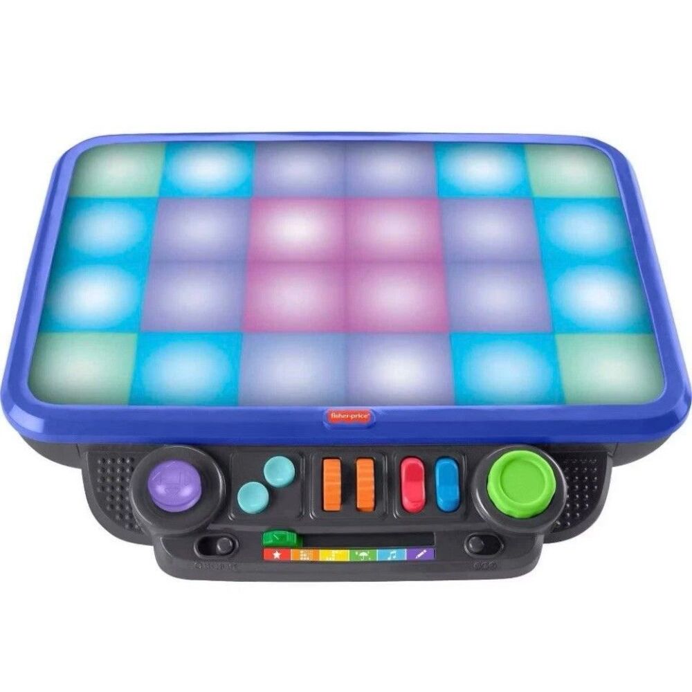 Fisher-Price Sensory Bright Light Station Electronic Learning Activity Table